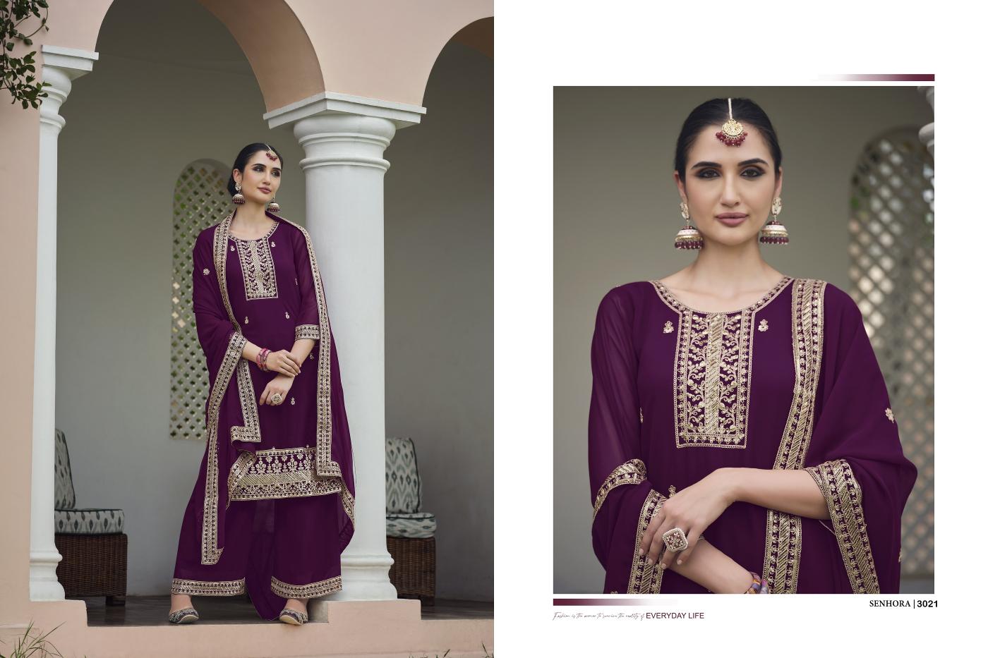 Senhora Amayra 3021 To 3024 Designer Salwar Suit Collection