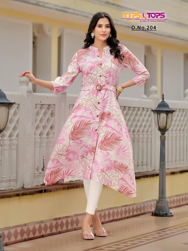 Tips And Tops Grassy Vol 2 Rayon Printed Kurti Collection