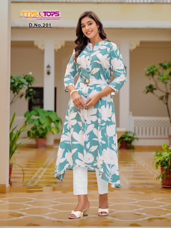 Tips And Tops Grassy Vol 2 Rayon Printed Kurti Collection