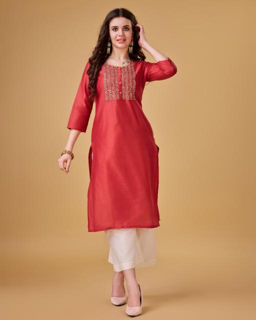 Va0063 Viscose Fancy Kurti Collection