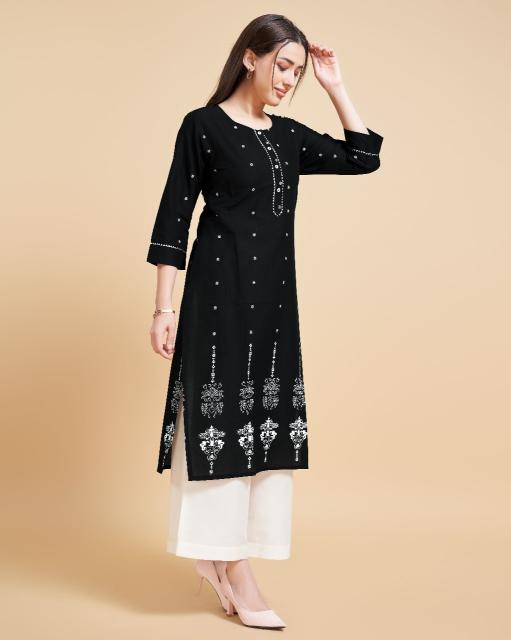 Va0076 Viscose Fancy Kurti Collection