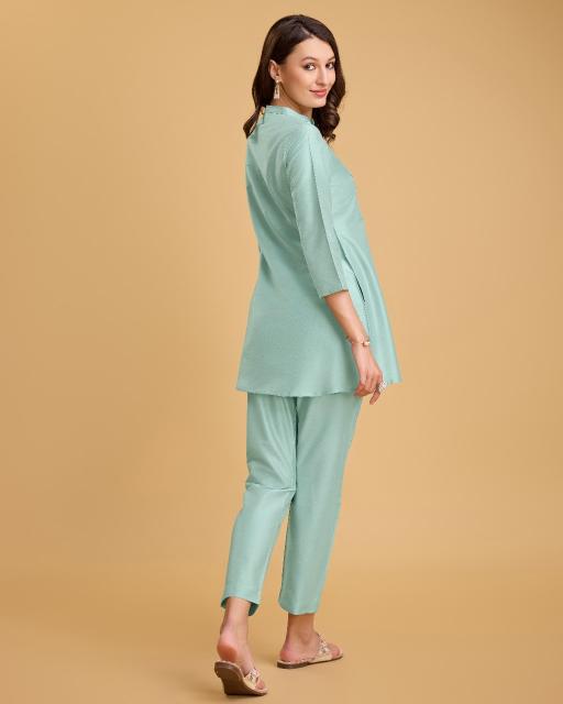 Va0316 And Va0377 Rayon Kurti With Bottom Collection