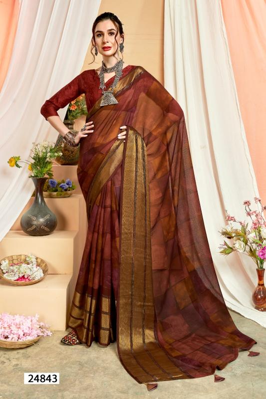 Vallabhi Waterfall Vol 12 Chiffon Fancy Saree Collection