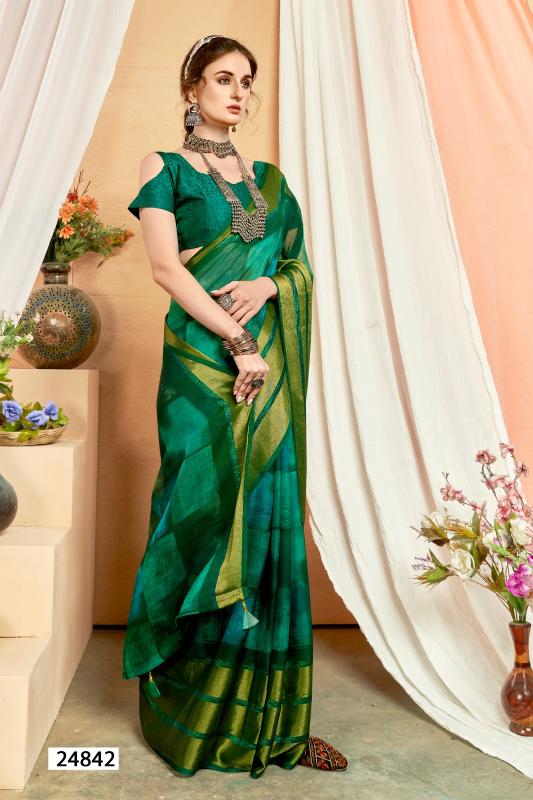 Vallabhi Waterfall Vol 12 Chiffon Fancy Saree Collection