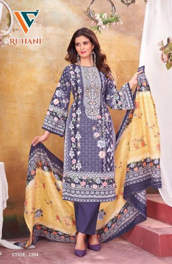 Vandana C Ruhani Vol 12 Cotton Dress Material Collection