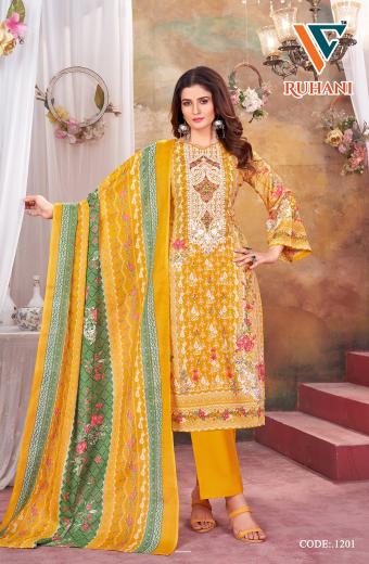 Vandana C Ruhani Vol 12 Cotton Dress Material Collection