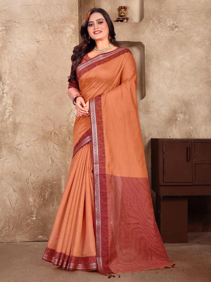 Vc Mohini Designer Linen Silk Saree Collection