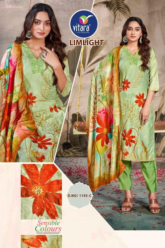 Vitara Limlight Kurti Bottom With Dupatta Collection