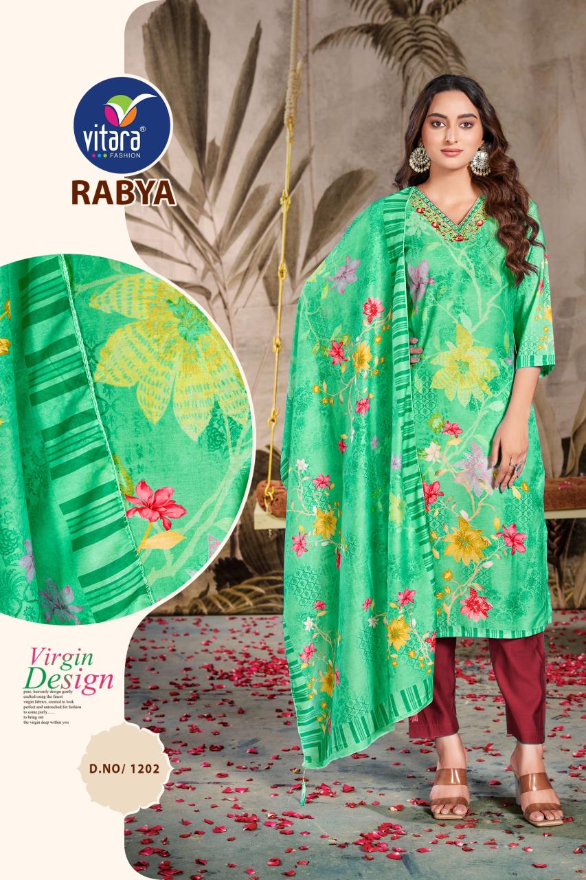 Vitara Rabya Kurti Bottom With Dupatta Collection