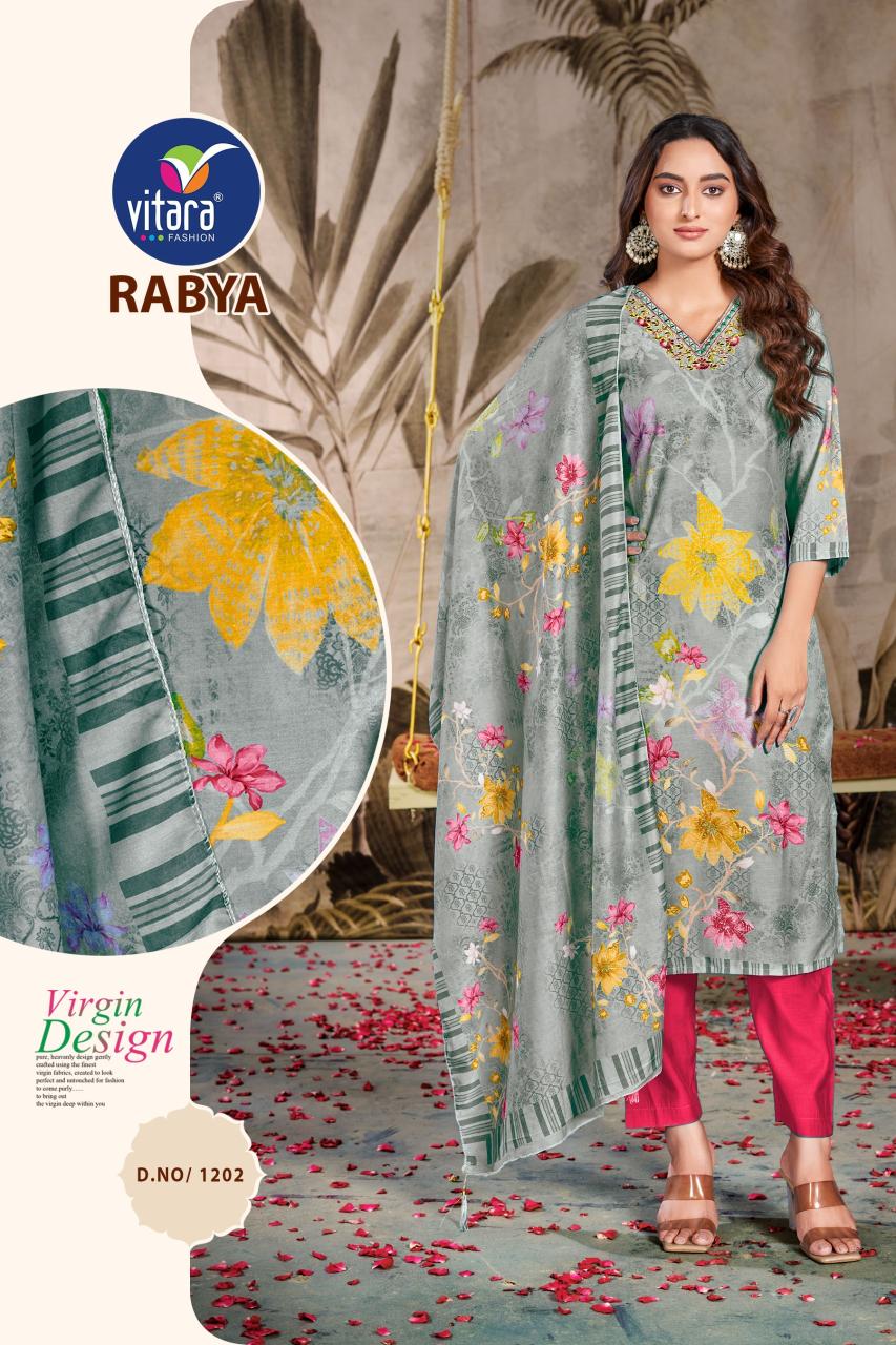 Vitara Rabya Kurti Bottom With Dupatta Collection