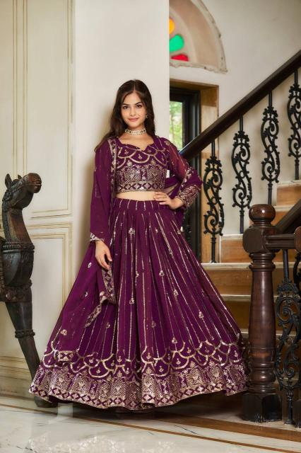 Anamika Vol 118 Georgette Designer Lehenga Choli Collection