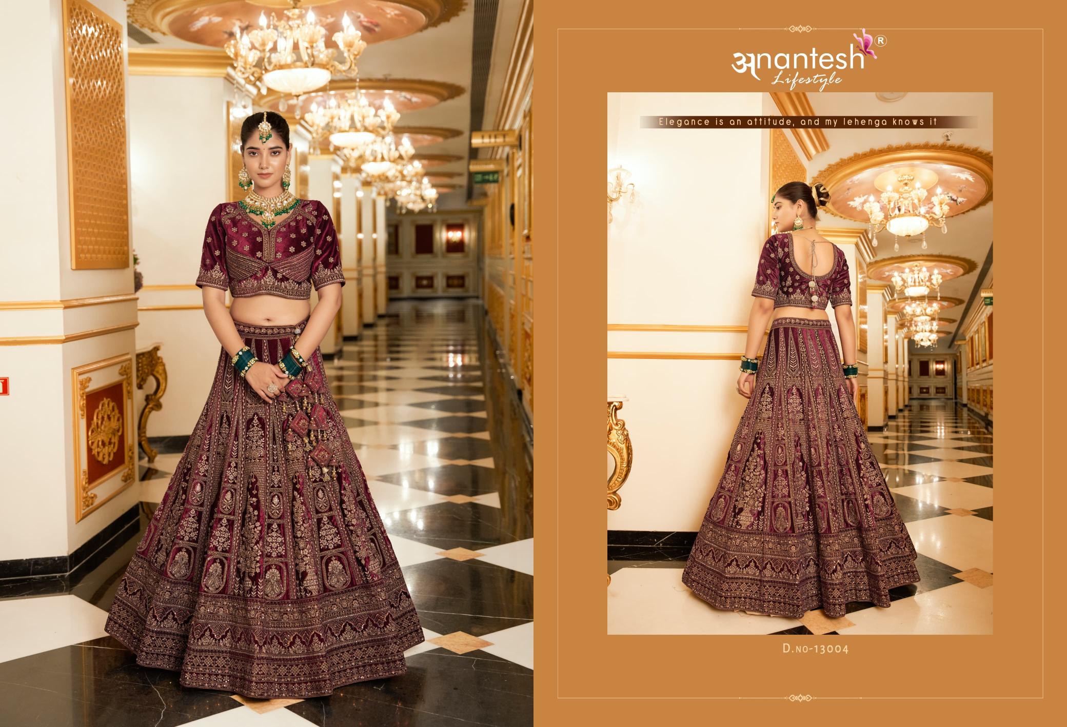 Anantesh Wedding Bride Vol 2 Designer Lehenga Choli Collection