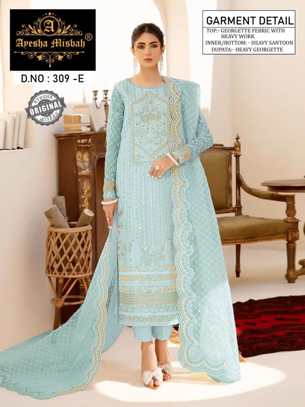 Ayesha Misbah 309 Georgette Pakistani Salwar Kameez