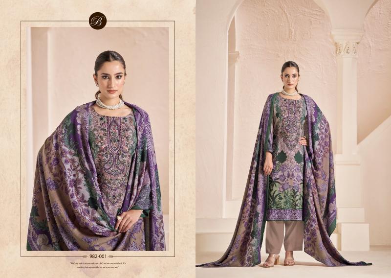 Belliza Mannat Pashmina Dress Material Collection