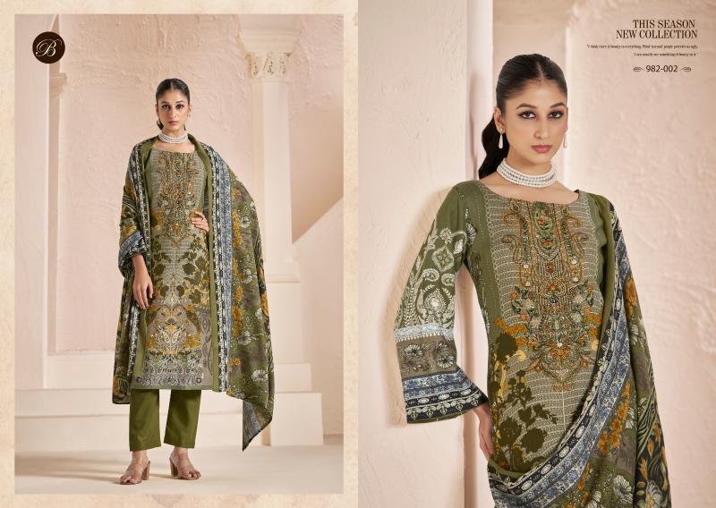 Belliza Mannat Pashmina Dress Material Collection