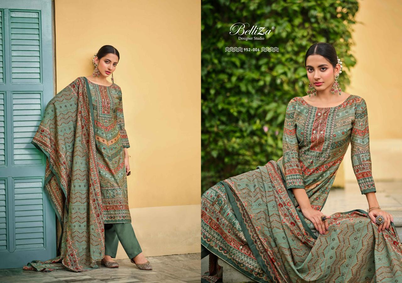 Belliza Shayoni Digital Printed Dress Material Collection