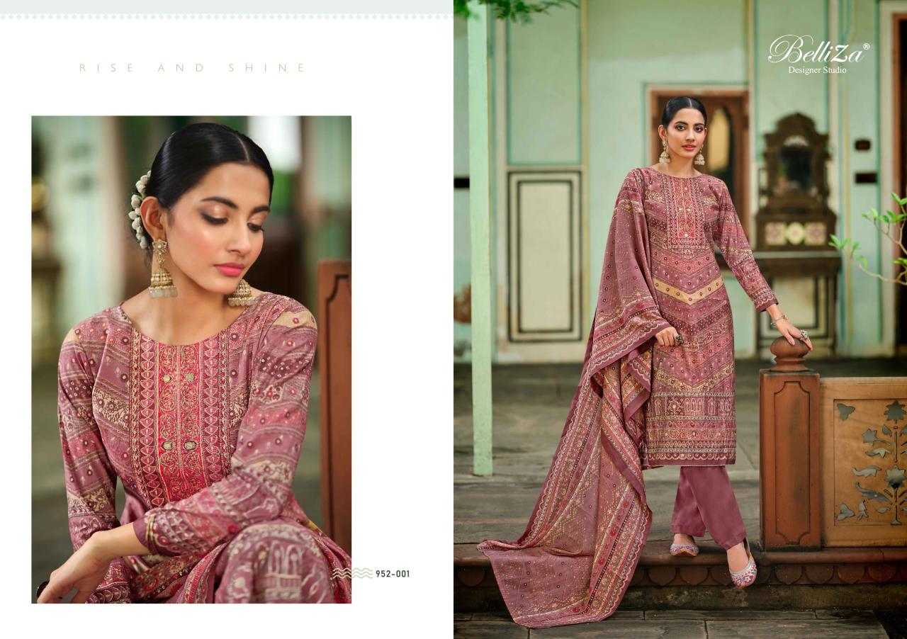 Belliza Shayoni Digital Printed Dress Material Collection