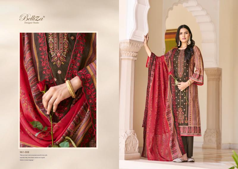 Belliza Zubiya Vol 2 Cotton Printed Dress Material Collection