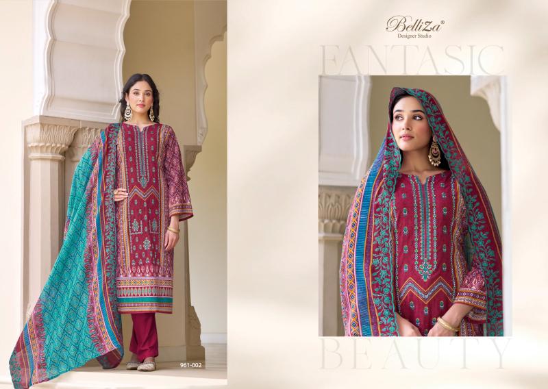 Belliza Zubiya Vol 2 Cotton Printed Dress Material Collection