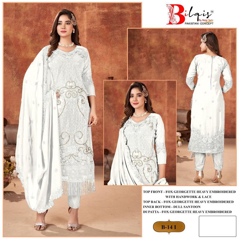 Bilqis B 14 I And J Pakistani Salwar Kameez Collection