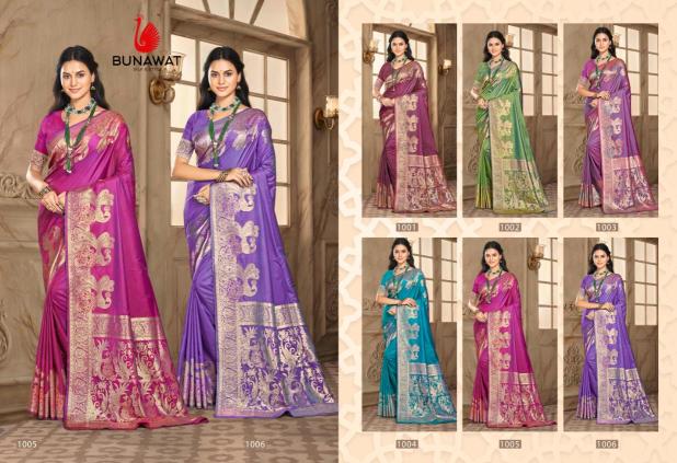 Bunawat Silk Priya Designer Silk Saree Collection