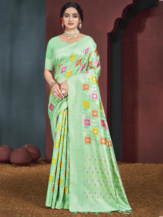 Bunawat Swapnil Cotton Silk Wedding Wear Saree Collection