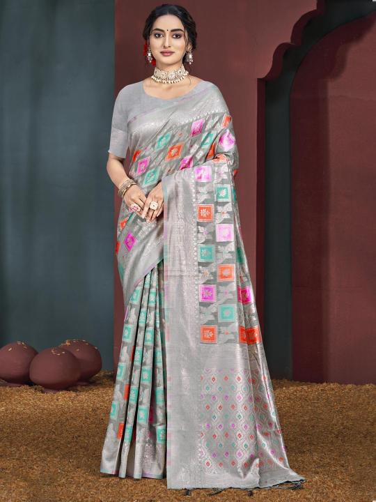 Bunawat Swapnil Cotton Silk Wedding Wear Saree Collection