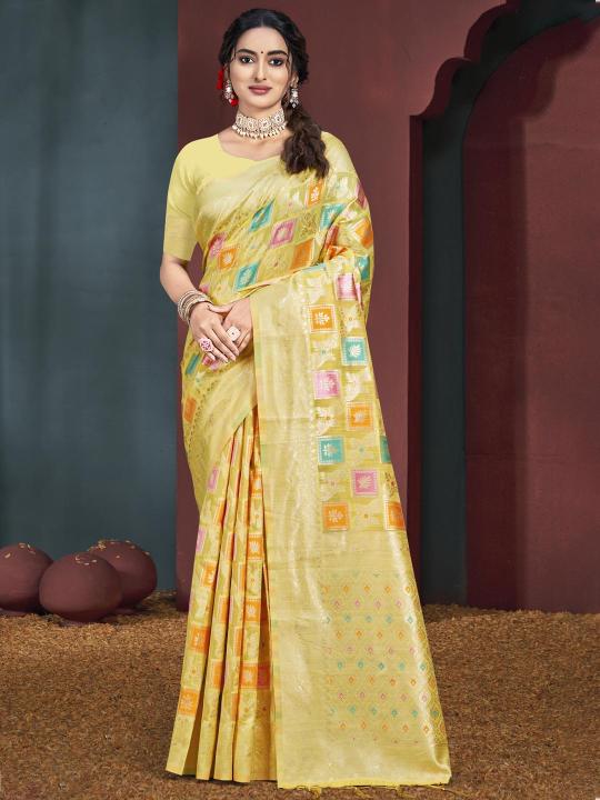 Bunawat Swapnil Cotton Silk Wedding Wear Saree Collection