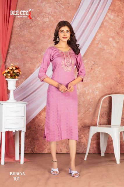 Deecee Bhavya Designer Fancy Kurti Collection