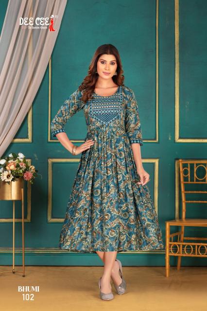 Deecee Bhumi Designer Long Kurti Collection