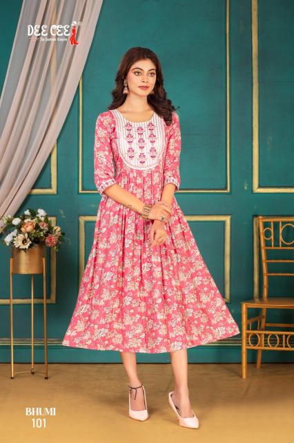 Deecee Bhumi Designer Long Kurti Collection