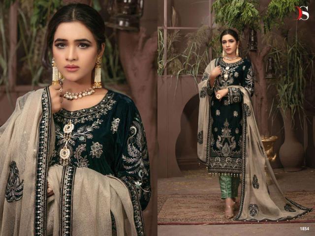 Deepsy Rangrasiya Velvet Collection Nx Pakistani Salwar Suit