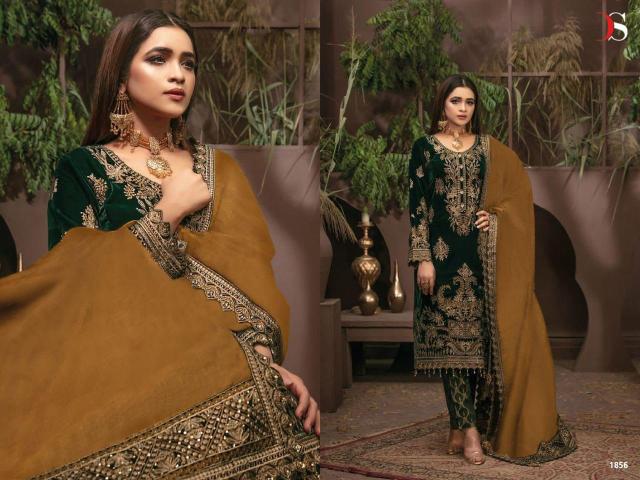 Deepsy Rangrasiya Velvet Collection Nx Pakistani Salwar Suit