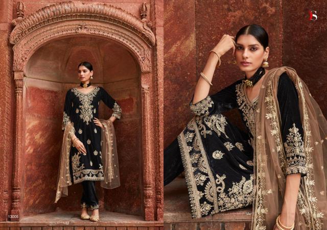 Deepsy Tahjib 13001 Series Velvet Pakistani Salwar Suit