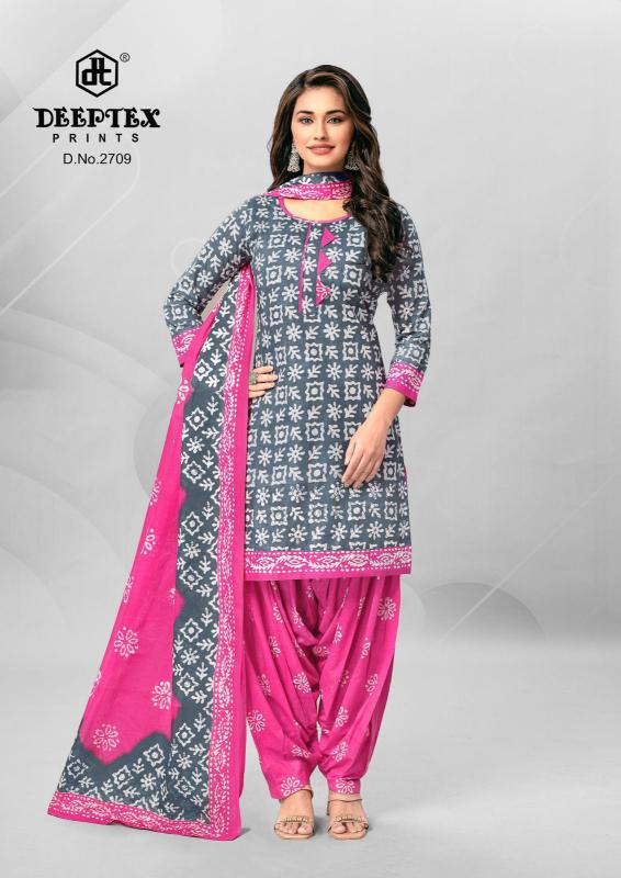 Deeptex Batik Plus Vol 27 Cotton Dress Material Collection