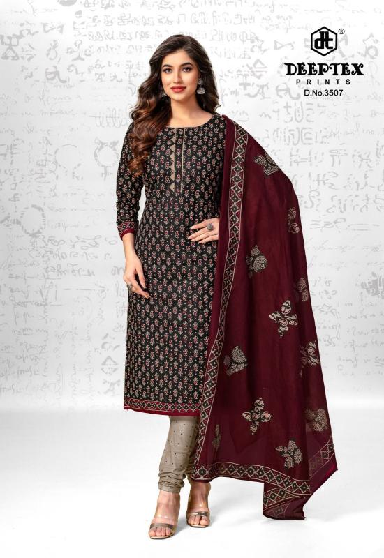 Deeptex Chief Guest Vol 35 Cotton Dress Material