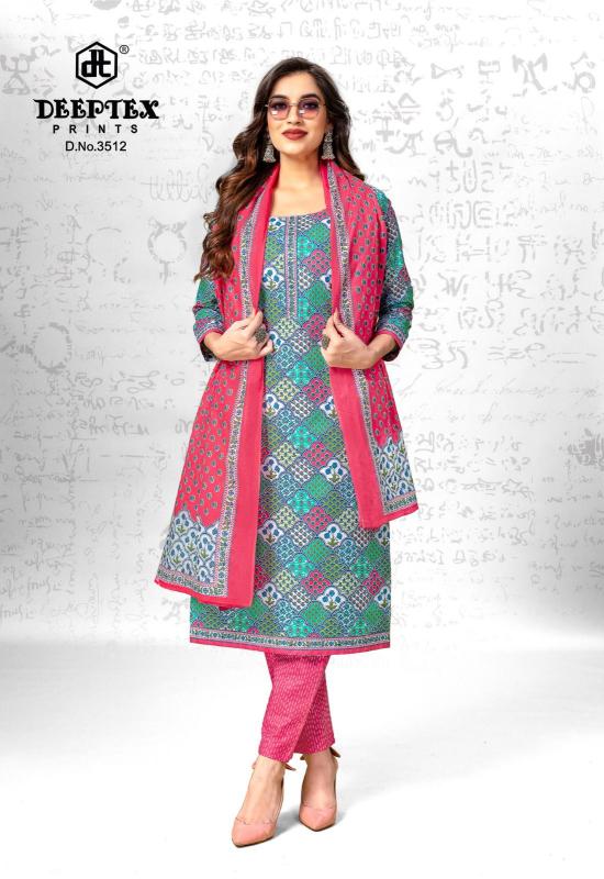 Deeptex Chief Guest Vol 35 Cotton Dress Material