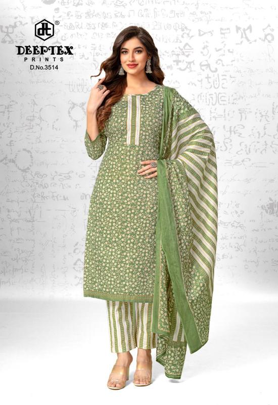 Deeptex Chief Guest Vol 35 Cotton Dress Material