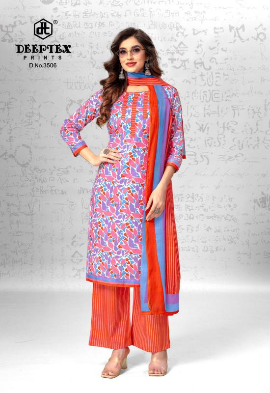 Deeptex Chief Guest Vol 35 Cotton Dress Material