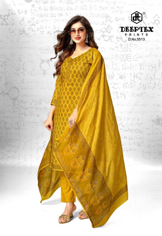 Deeptex Chief Guest Vol 35 Cotton Dress Material