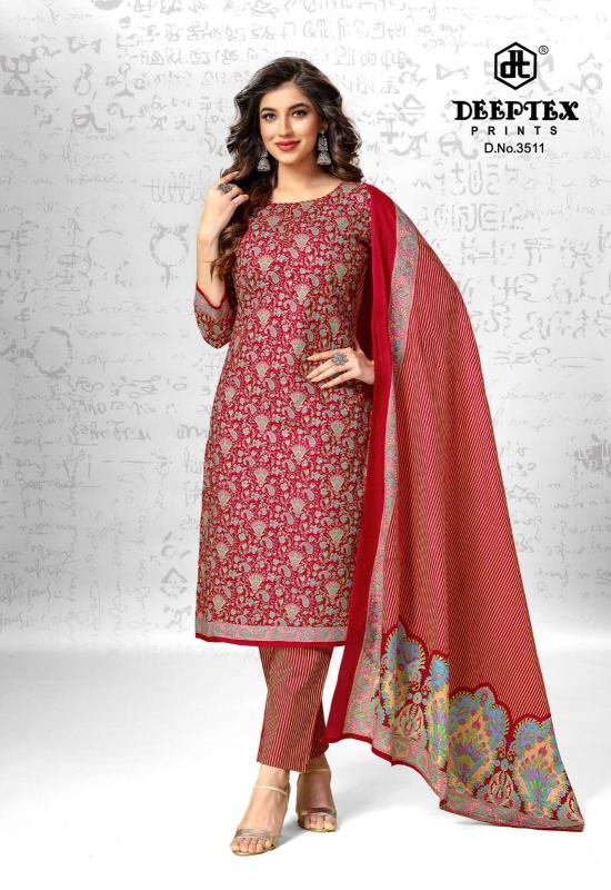 Deeptex Chief Guest Vol 35 Cotton Dress Material