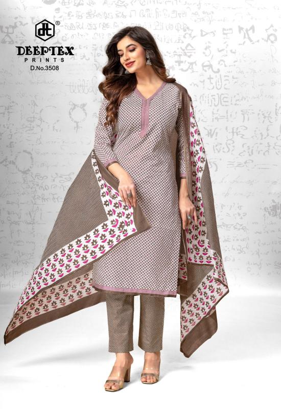 Deeptex Chief Guest Vol 35 Cotton Dress Material