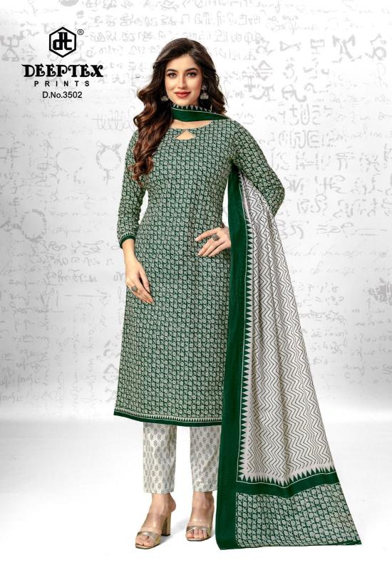 Deeptex Chief Guest Vol 35 Cotton Dress Material