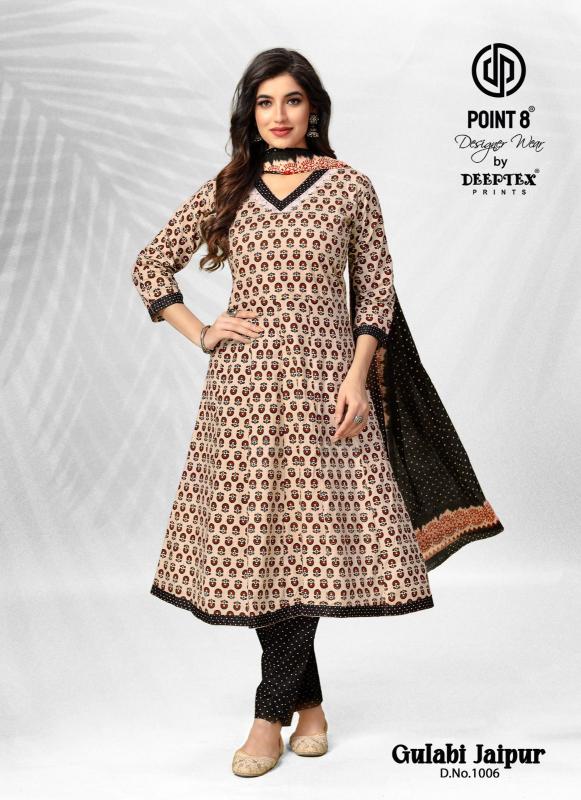 Deeptex Gulabi Jaipur Vol 1 Cotton Exclusive Kurti Bottom With Dupatta