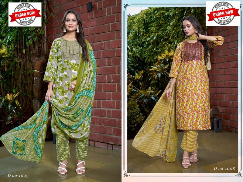 Fashion Talk Kalki Vol 1 Printed Cotton Kurti Bottom With Dupatta