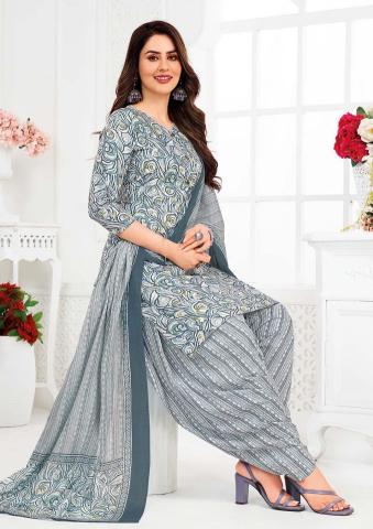 Ganpati Bella Patiyala Vol 5 Cotton Printed Dress Material