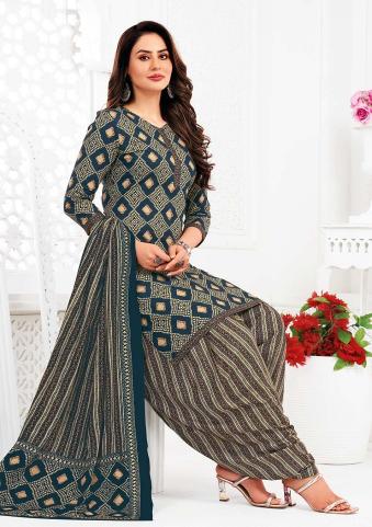 Ganpati Bella Patiyala Vol 5 Cotton Printed Dress Material