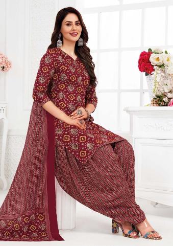 Ganpati Bella Patiyala Vol 5 Cotton Printed Dress Material