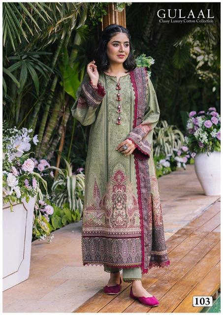 Gulaal Classy Luxury Cotton Collection Vol 11 Dress Material