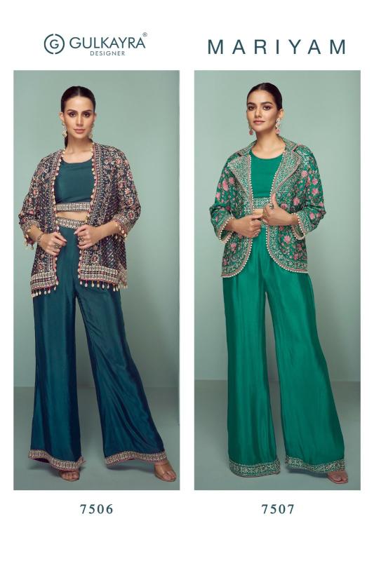 Gulkayra Mariyam Designer Indo Western Collection